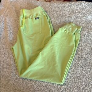 Bright Yellow Joggers